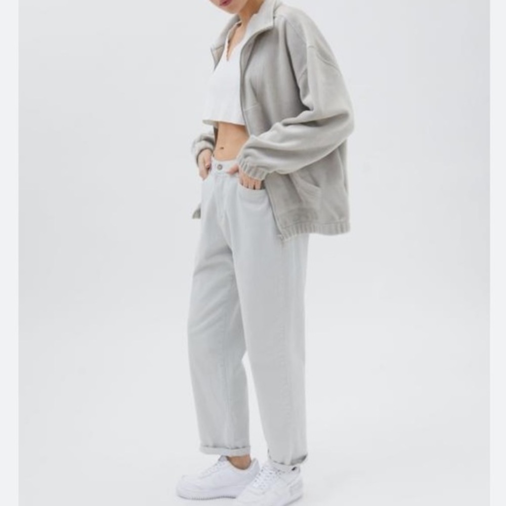 Urban Outfitters ‘Sophia’ plush fleece zip front jacket L - Picture 3 of 10